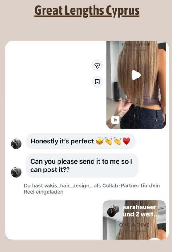 Client message from Great Lengths Cyprus